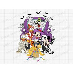 Halloween Truck SVG Mouse Truck SVG Mouse Halloween SVG Mouse and Friends Halloween Svg