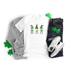 St. Patrick's Day Matching Shirt, Lucky Gnomes Shirt, St. Patricks Day Shirt, Four Leaf Clover, Shamrock Shirts, Patrick