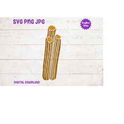 Churros SVG PNG JPG Clipart Digital Cut File Download for Cricut Silhouette Sublimation Printable Art - Personal Use Onl