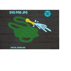Garden Hose SVG PNG JPG Clipart Digital Cut File Download for Cricut Silhouette Sublimation Printable Art - Personal Use