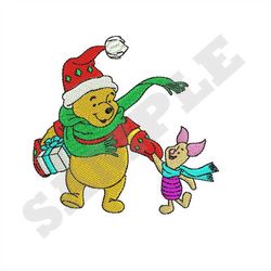 Christmas Shopping Machine Embroidery Design