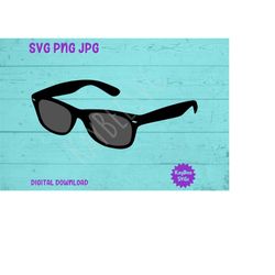 Sunglasses SVG PNG JPG Clipart Digital Cut File Download for Cricut Silhouette Sublimation Printable Art - Personal Use