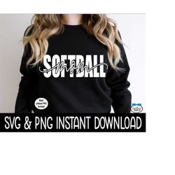 Softball Mom SVG, Softball Mom PNG, Wine Glass SvG, Softball Mom SVG, Instant Download, Cricut Cut Files, Silhouette Cut