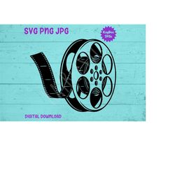 Film Strip Reel SVG PNG JPG Clipart Digital Cut File Download for Cricut Silhouette Sublimation Printable Art - Personal