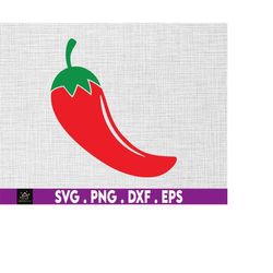 Chili Peppe svg, Red Pepper svg, Hot Red Pepper svg, Instant Digital Download files included!
