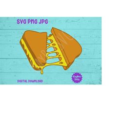 Grilled Cheese Sandwich SVG PNG JPG Clipart Digital Cut File Download for Cricut Silhouette Sublimation Printable Art -