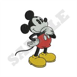 Small Mickey Mouse Machine Embroidery Design