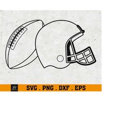 Football Helmet svg, Football SVG, Football PNG, football silhouette svg, Football Cut Files, American Football svg, Foo