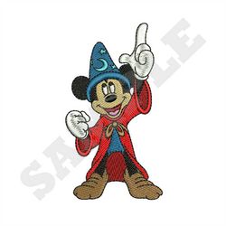 Mickey Mouse Wizard Machine Embroidery Design