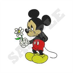 Sad Mickey Mouse Machine Embroidery Design