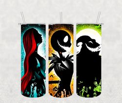 The Nightmare Before Png, 3D Tumbler Wrap, Straight Tumbler PNG Design 20oz/ 30oz Tumbler PNG File instant download