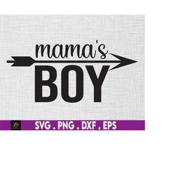 Mama's Boy svg, Baby Boy, Newborn, Children's, Mommy's Boy Instant Digital Download  files included!