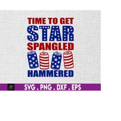 Getting Star Spangled Hammered SVG, USA Flag svg, Independence Day Shirt,Cut File Cricut, 4th of July SVG, July 4th svg,