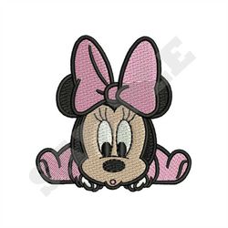 Baby Minnie Mouse Embroidery Design