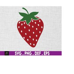 Strawberry svg, Fruit Svg, Strawberry Cricut, Cut files, Instant Digital Download files included!