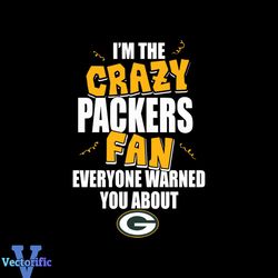 I'm the crazy Packers fan everyone warned you about Parkers svg svg