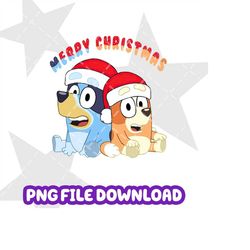 Merry Christmas Halloween PNG, Blue dog Family Halloween png, Blue Dog sister png, Bluey Friends Png, Bluey PNG