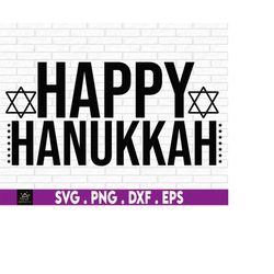 Happy Hanukkah, Hanukkah SVG, Jewish svg, Jewish Holiday svg, Hanukkah Decor svg, Chanukah, Chanukah svg, Festival Of Li