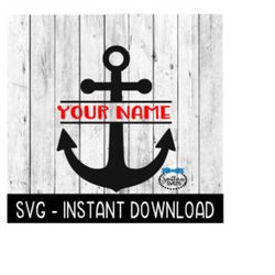 Anchor Frame SVG, Beach Summer SVG, SVG Files Instant Download, Cricut Cut Files, Silhouette Cut Files, Download, Print