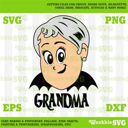 Personalized HT Grandma Ericka Cutting File Printable, SVG file for Cricut