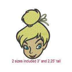 Tinker Bell Machine Embroidery Design
