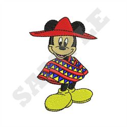Mouse Mickey Machine Embroidery Design