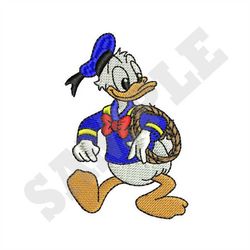 Donald Duck Machine Embroidery Design