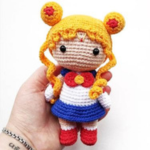Sailor Moon Crochet Doll Amigurumi  PDF Pattern