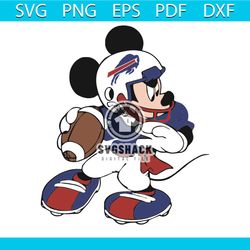 Mickey Mouse Buffalo Bills SVG, NFL Football Svg, Mickey svg, mickey shirt, mickey gift, mickey lovers svg, Buffalo Bill