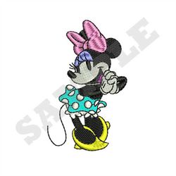 Sweet Minnie Mouse Machine Embroidery Design