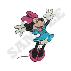 Minnie Mouse Joy Machine Embroidery Design