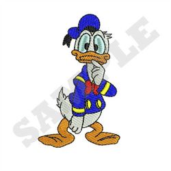 Confused Duck Machine Embroidery Design