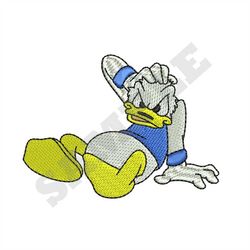 Donald Duck Machine Embroidery Design