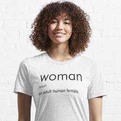 Woman meaning tshirt woman noun adult human female S-5xl new unisex t-shirt