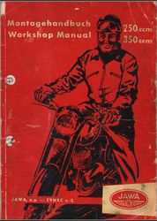 Jawa Montagehandbuch workshop manual 250 Model 353 - 350 Model 354
