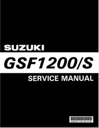 Suzuki GSF1200 S Bandit Service Workshop Repair Shop Manual GSF 1200S Bandit