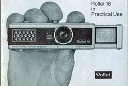 ROLLEI 16 iN practical use INSTRUCTION MANUAL