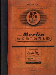 ROLLS-ROYCE MERLIN A.P.1590 P.S & U VOLUME 1 1944