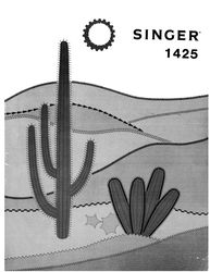 Singer 1425 Sewing Machines Illustrated Parts Manual