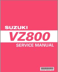 Suzuki VZ800 Marauder Service Manual