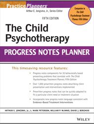 The Child Psychotherapy Progress Notes Planner 5th Edition Mental Therapist