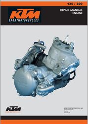 To help Repair KTM 125 200 sx exc, 1999-2003 Duke Service Manual