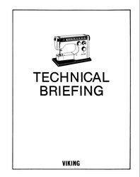 Viking Husqvarna Technical Service Briefing Manual 2000 & 6000 Series