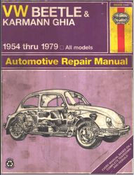 VW Beetle 1954-1979 Haynes Automotive Repair Manual