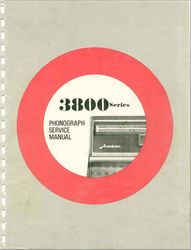 Wurlitzer 3800 Service Manual