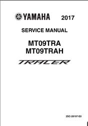 Yamaha Tracer 900 mt09 tra mt09trah Service Repair Maintenance Workshop Manual
