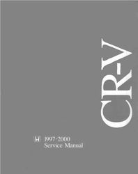 Honda CRV Service Shop Manual 1997-2000