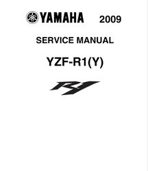 YAMAHA YZF-R1 2009 CROSS PLANE CRANK BIG BANG Service MANUAL