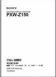 Sony PXW-Z150 Service Manual