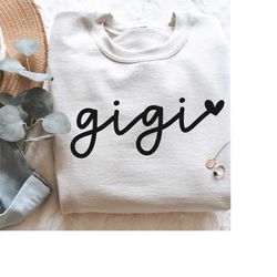 Grandma SVG PNG | Gigi Svg | Grandma Shirt, Coffee Mug Design | Mother's Day Gift Svg | Silhouette | Cricut Cut File